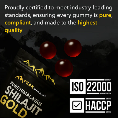 Pure Shilajit Gummies - 6-in-1 Support