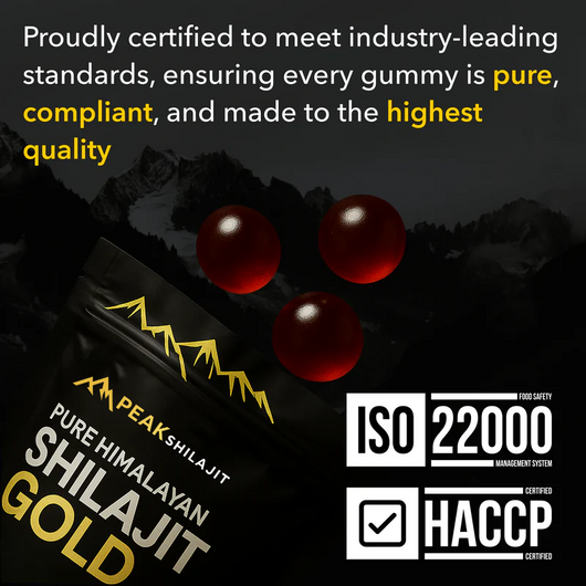 Pure Shilajit Gummies - 6-in-1 Support