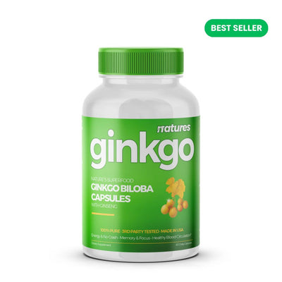 Ginkgo - Optimize Your Blood Pressure & Sugar Levels